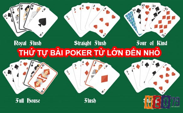 Một số thuật ngữ phổ biến và thông dụng khi tham gia chơi poker