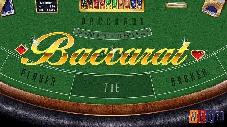 Cách chơi Baccarat cho người chơi chọn 3 cửa là nhà cái, nhà con và hòa 