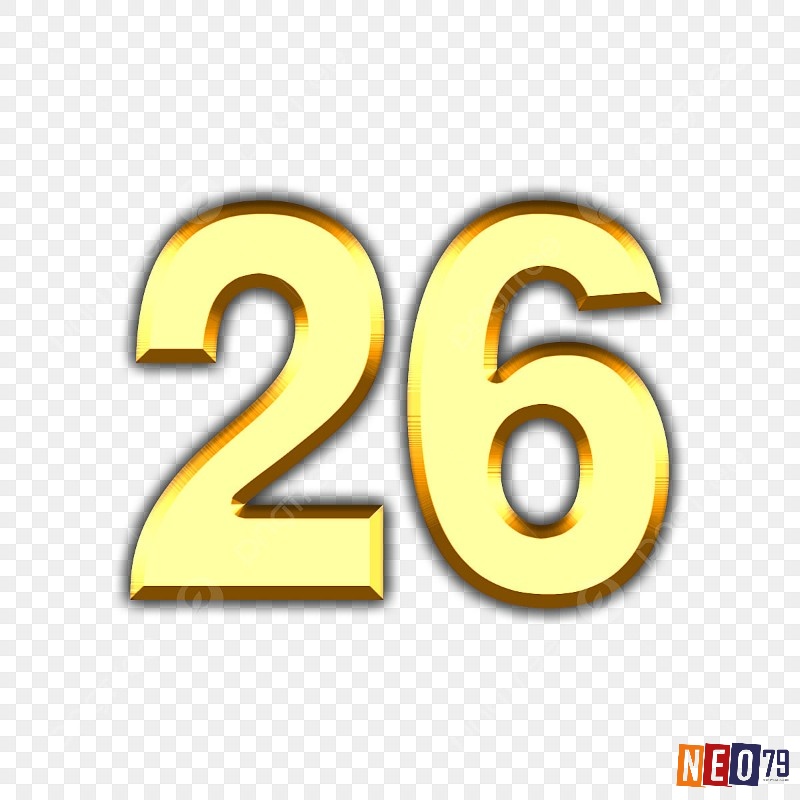 Số 26 là nguồn cảm hứng để chúng ta phát triển, sáng tạo và đối xử tốt với người khác, mang đến một cuộc sống linh hoạt và cân bằng
