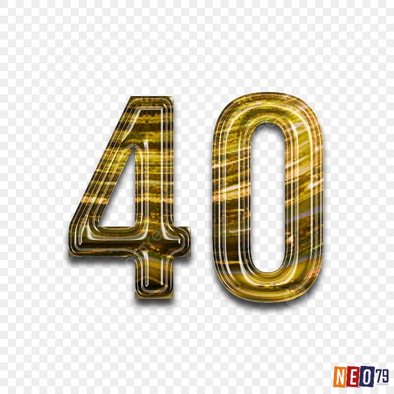Con số 40 mang ý nghĩa sự chuẩn bị, thay đổi, tu luyện, đổi mới, sự kiên nhẫn và trọng yếu của thời gian